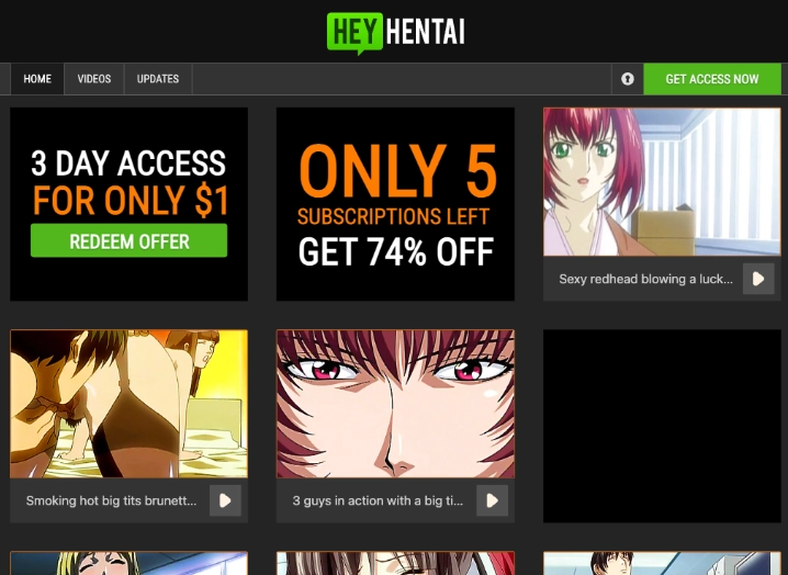 heyhentai-homepage